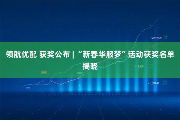 领航优配 获奖公布 | “新春华服梦”活动获奖名单揭晓